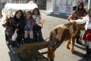 Children's ride during Id al Atcha